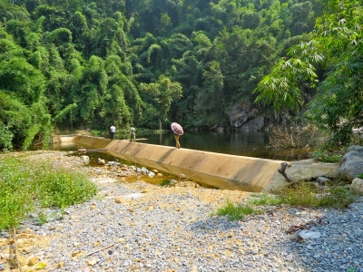 The irrigation system of Khe Vang is restored!