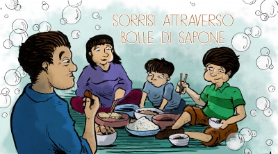 Sorrisi bolle sapone vietnam