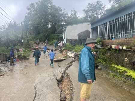 Emergency: the impact of typhoon Yagi