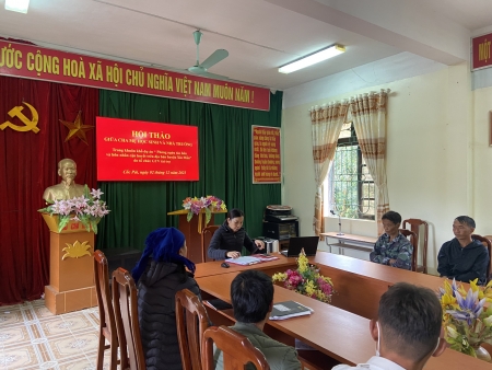 Awarness meetings with parents against early marriages