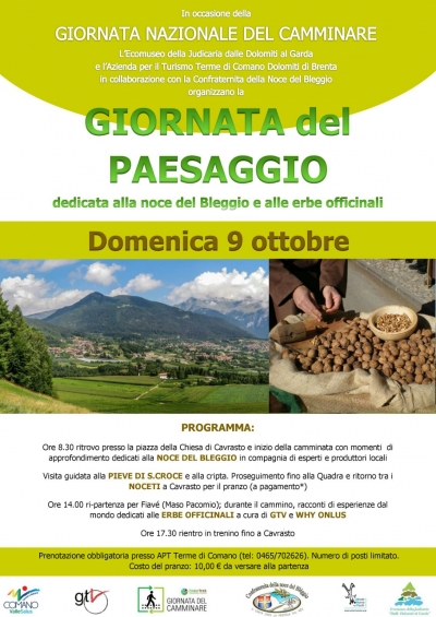GTV e WHY alla giornata nazionale della camminata del Bleggio