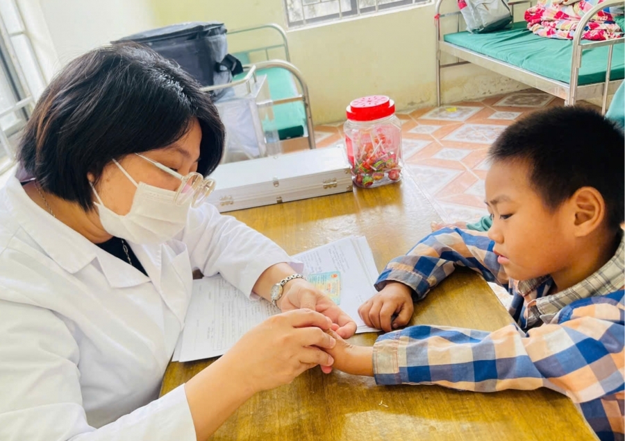 Medical check-ups completed for 171 children thanks to the ISABEL project: distribution of specific medical devices begins