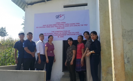 Sanitary Facilities for the school of Chung Trai