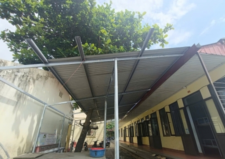 Indirect support from SAD: a new roof and two wells for the schools in Xin Man